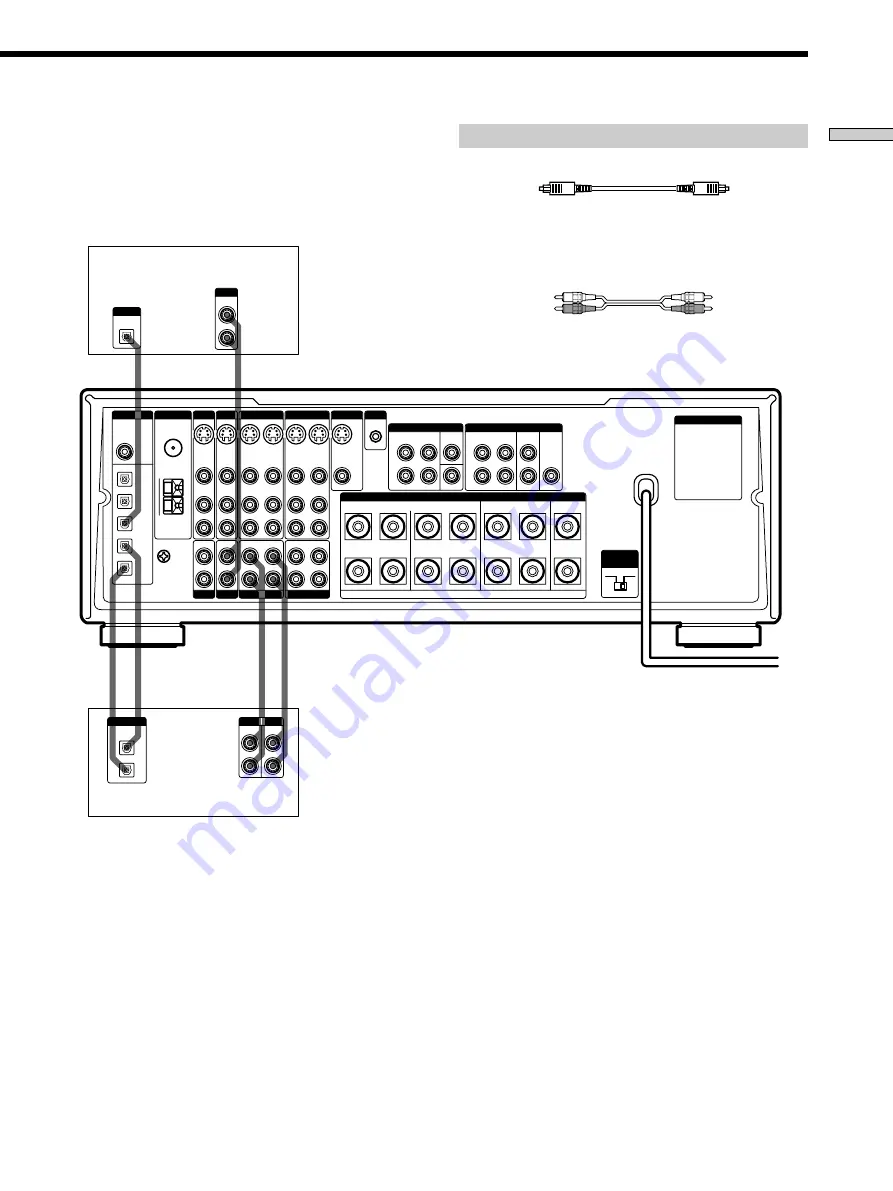 Sony STR-DA50ES - Fm Stereo/fm-am Receiver Скачать руководство пользователя страница 9