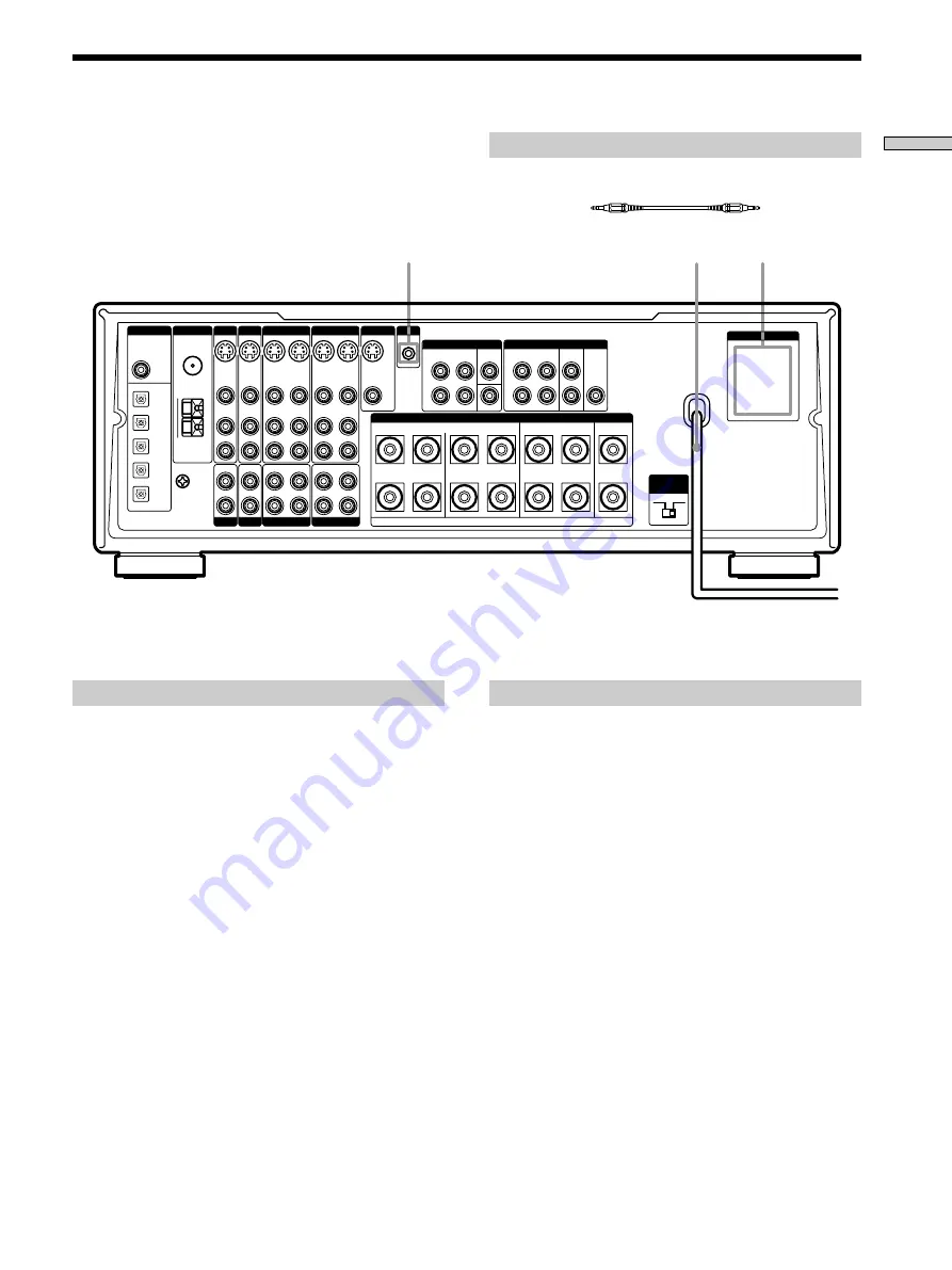 Sony STR-DA50ES - Fm Stereo/fm-am Receiver Operating Instructions Manual Download Page 173