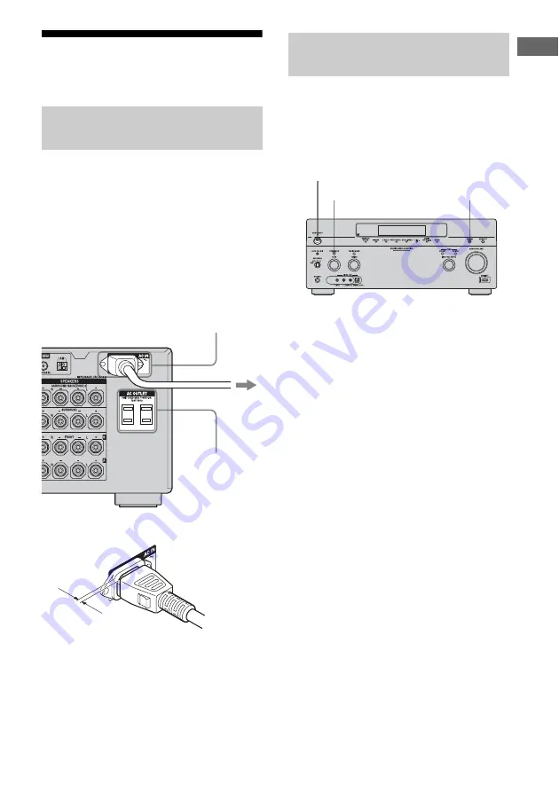 Sony STR DA5500ES - AV Network Receiver Скачать руководство пользователя страница 47