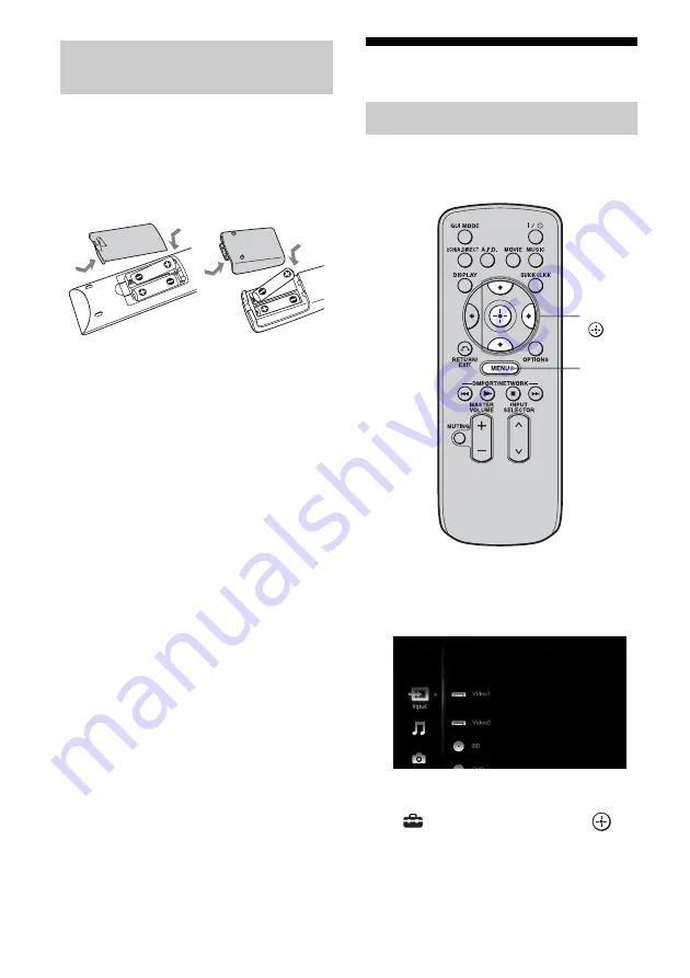 Sony STR DA5500ES - AV Network Receiver Скачать руководство пользователя страница 48