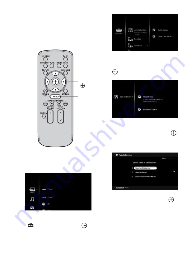 Sony STR DA5500ES - AV Network Receiver Operating Instructions Manual Download Page 52