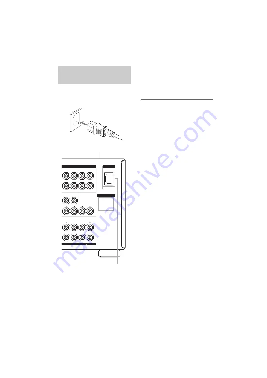 Sony STR-DA9000ES - Fm Stereo/fm-am Receiver Скачать руководство пользователя страница 20