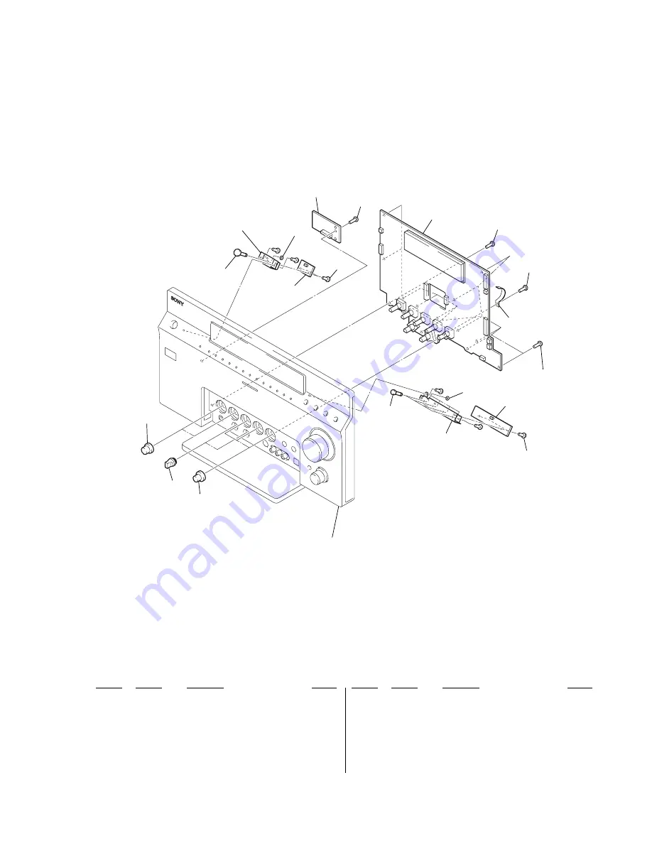 Sony STR-DA9000ES - Fm Stereo/fm-am Receiver Service Manual Download Page 147