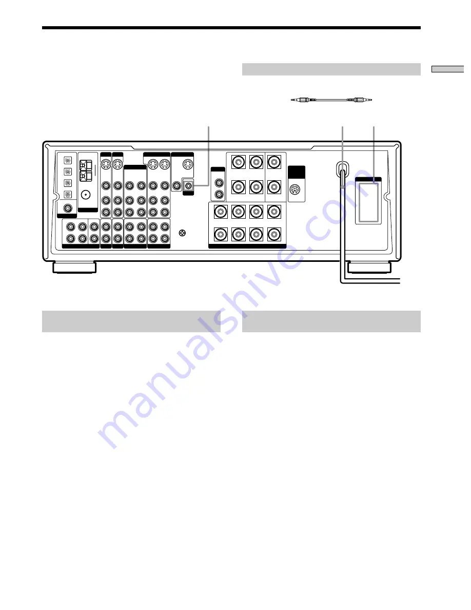 Sony STR-DB925 Operating Instructions Manual Download Page 65