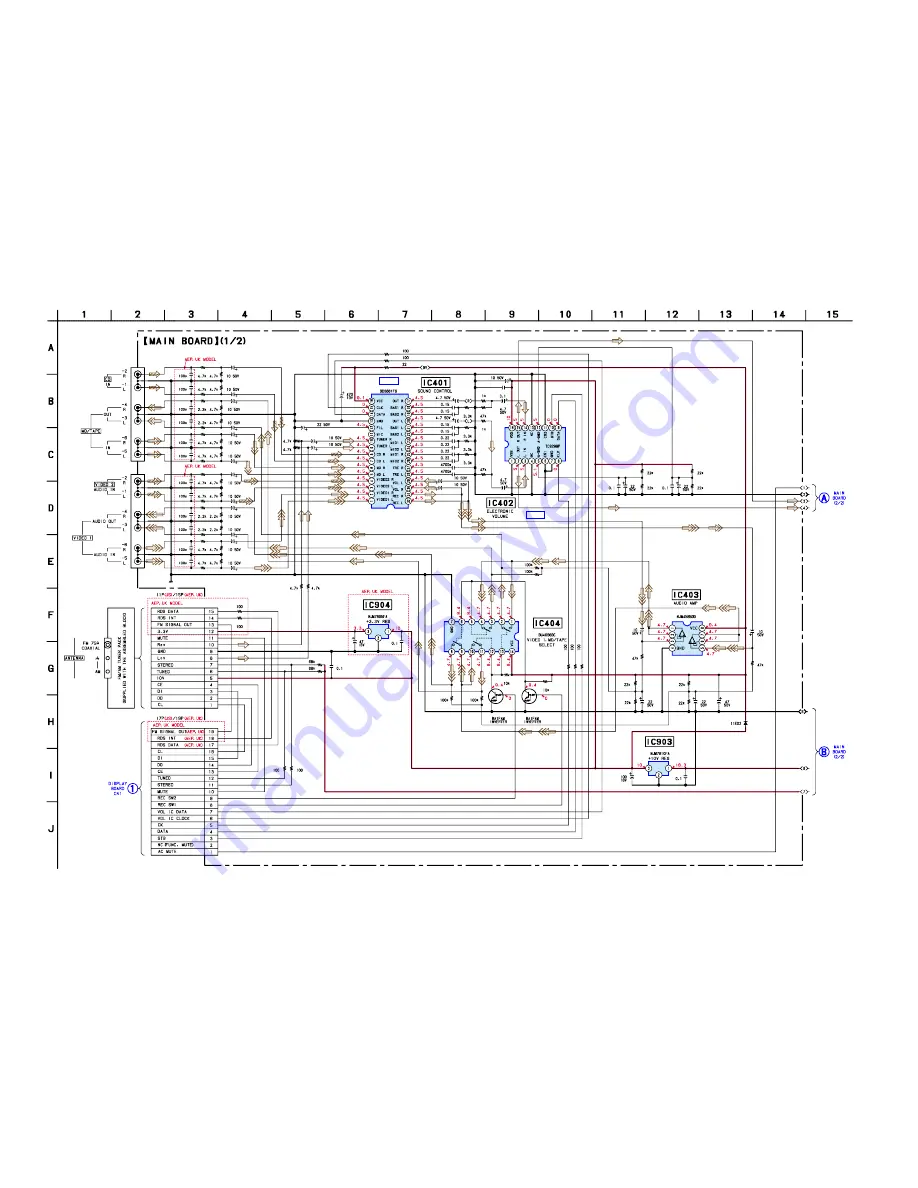 Sony STR-DE185 Service Manual Download Page 16