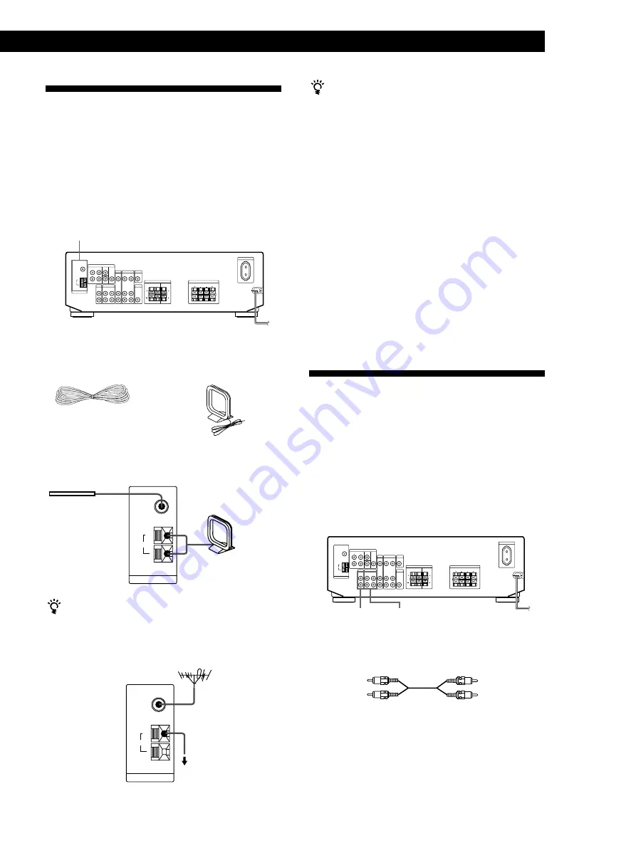 Sony STR-DE335 - Fm Stereo/fm-am Receiver Скачать руководство пользователя страница 59