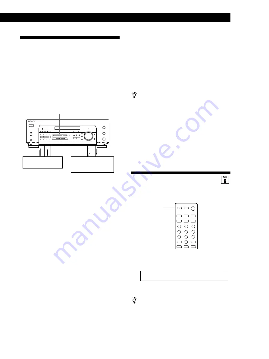 Sony STR-DE335 - Fm Stereo/fm-am Receiver Скачать руководство пользователя страница 98