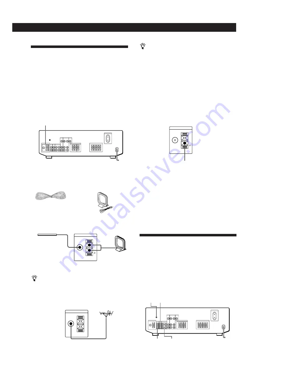 Sony STR-DE405 Instruction & Operation Manual Download Page 22