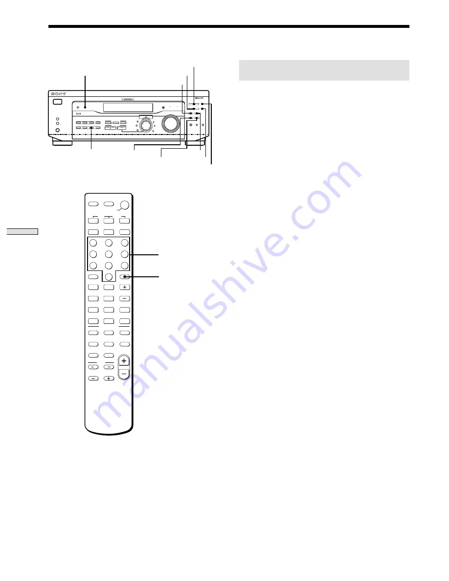 Sony STR-DE445 - Fm Stereo/fm-am Receiver Скачать руководство пользователя страница 38