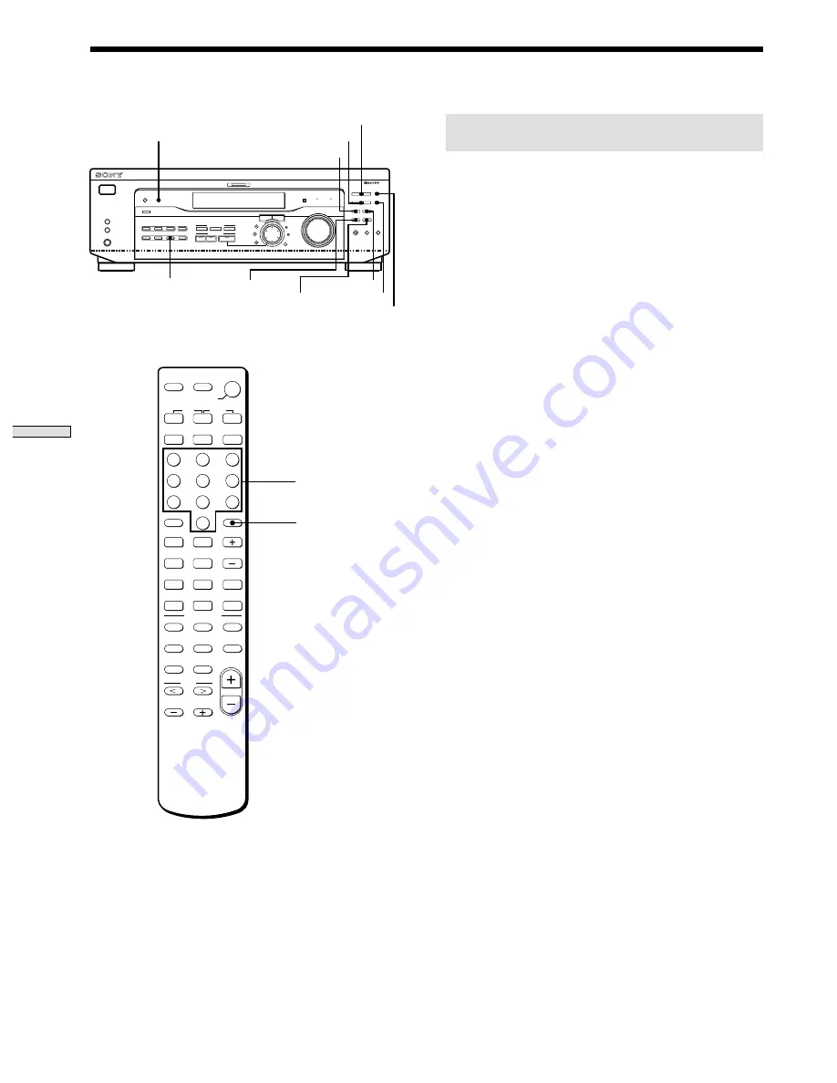 Sony STR-DE445 - Fm Stereo/fm-am Receiver Скачать руководство пользователя страница 94