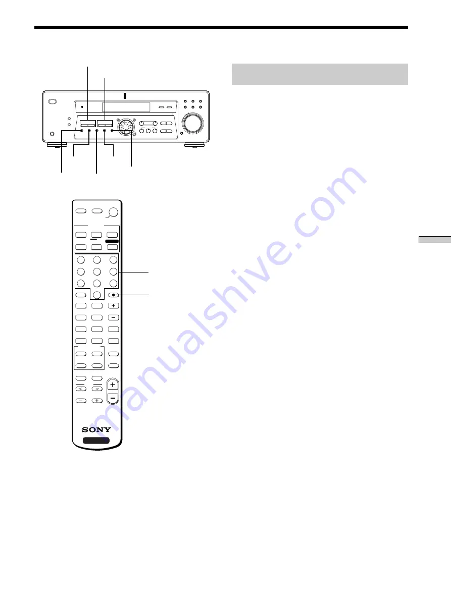 Sony STR-DE475 - Fm Stereo/fm-am Receiver Operating Instructions Manual Download Page 188