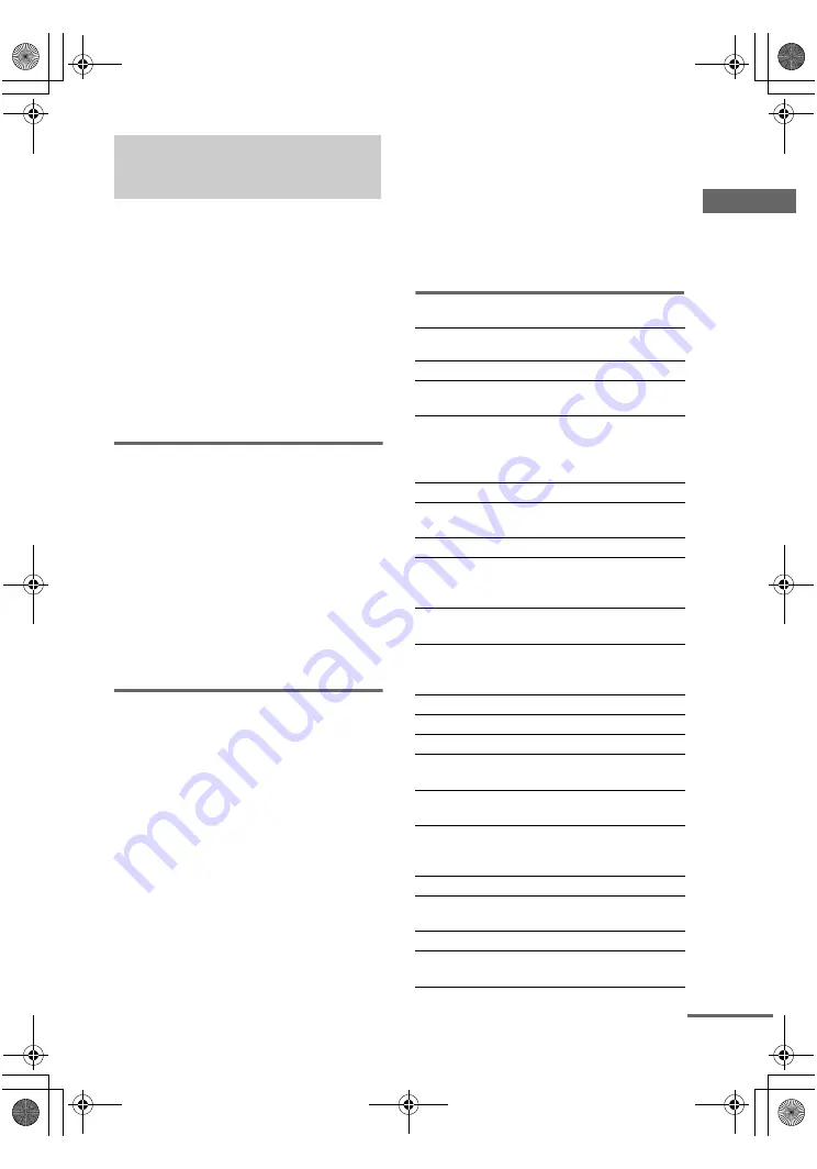 Sony STR-DE698 - A/v Receiver Operating Instructions Manual Download Page 27