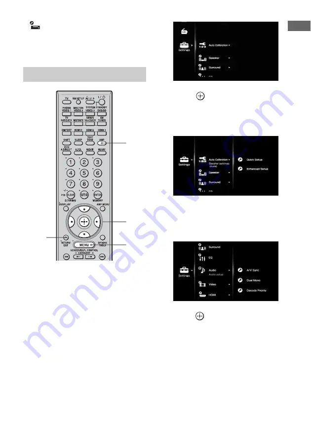 Sony STR-DG1100 Скачать руководство пользователя страница 39