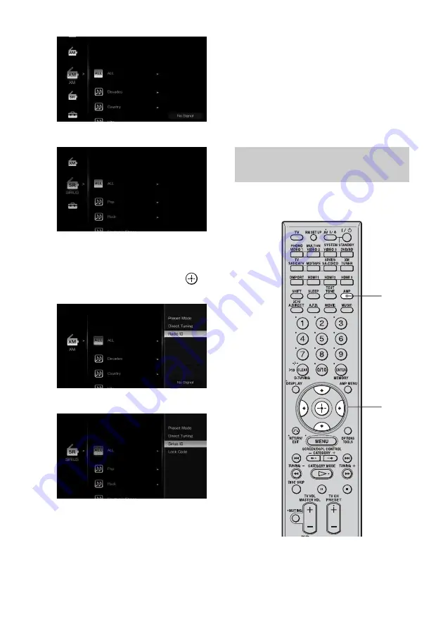 Sony STR-DG1100 Operating Instructions Manual Download Page 80