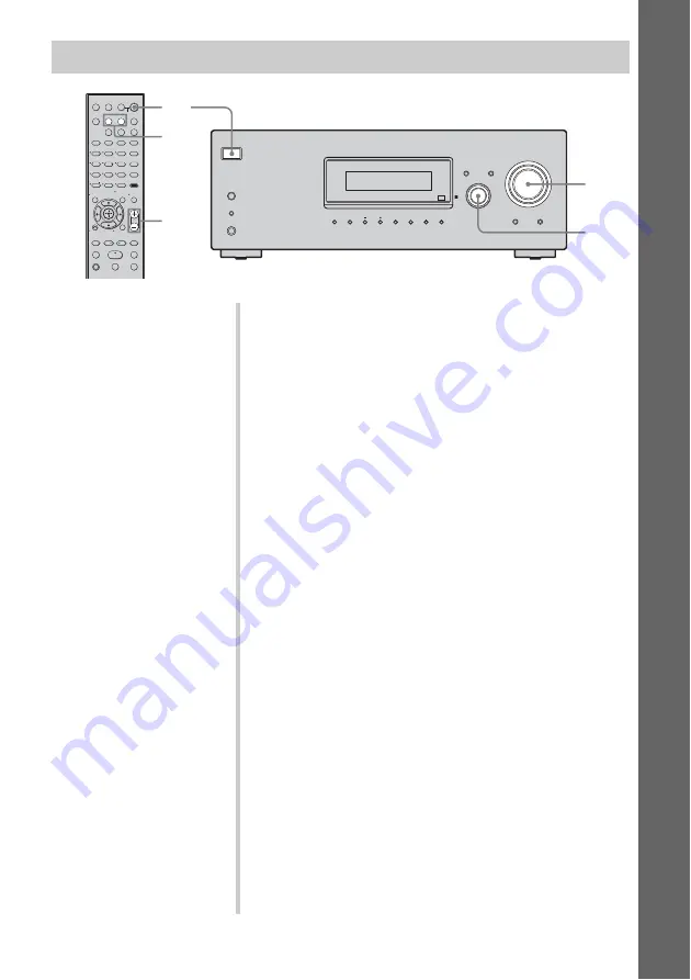 Sony STR-DG520 Скачать руководство пользователя страница 33