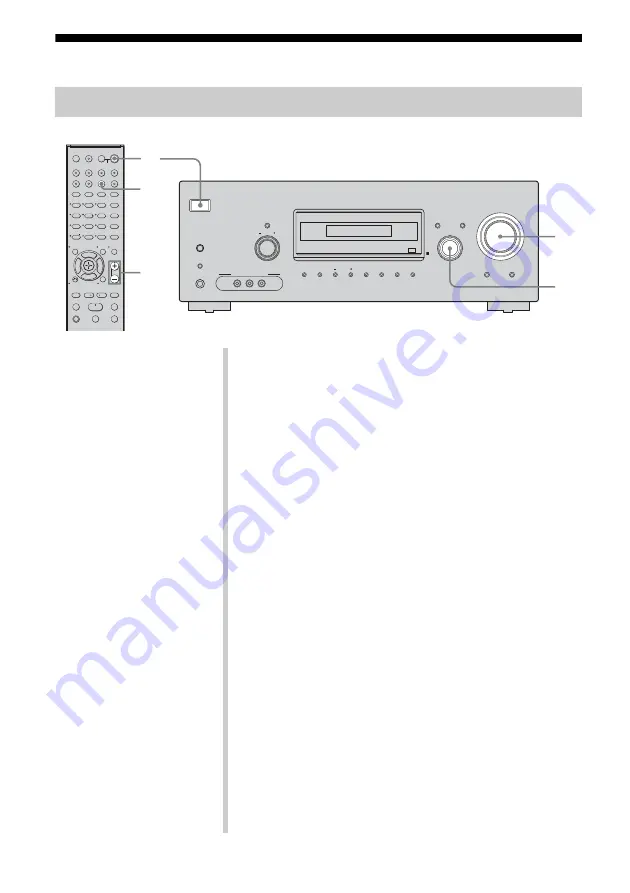 Sony STR-DG710 Operating Instructions Manual Download Page 34