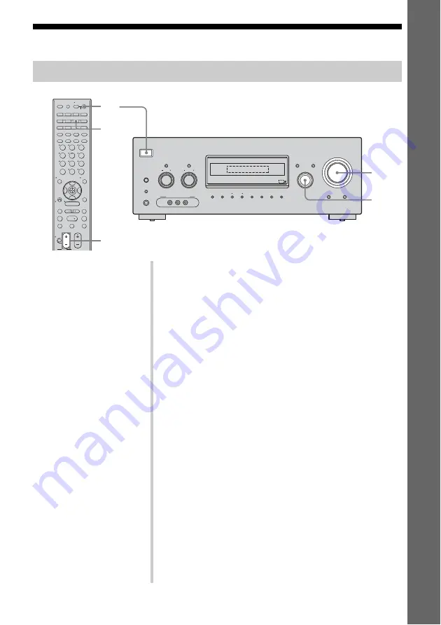 Sony STR DG810 - 6.1 Channel Home Theater Receiver Скачать руководство пользователя страница 37