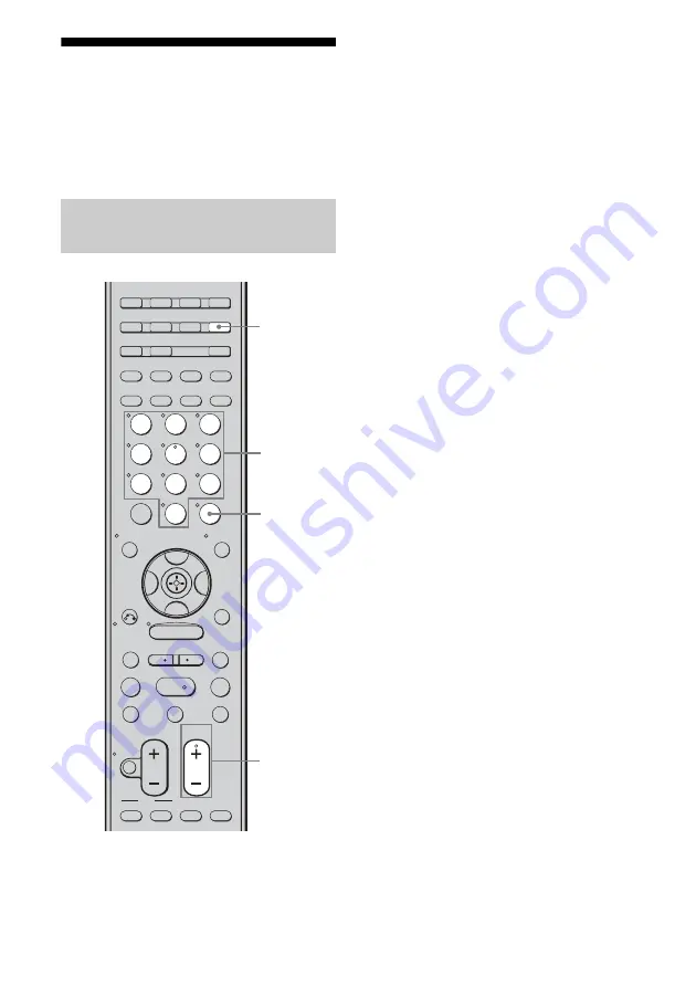 Sony STR DG810 - 6.1 Channel Home Theater Receiver Operating Instructions Manual Download Page 68