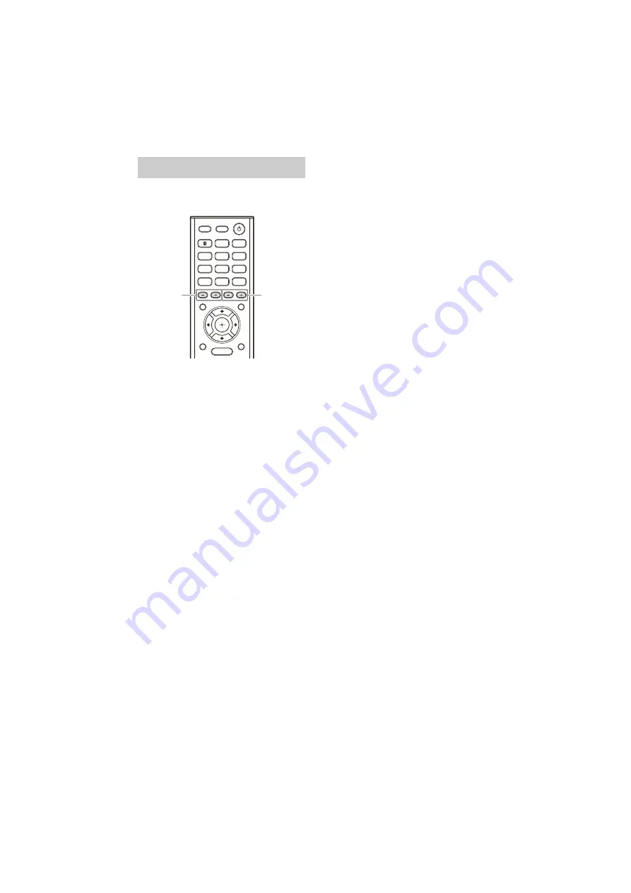 Sony STR-DH190 Operating Instructions Manual Download Page 20