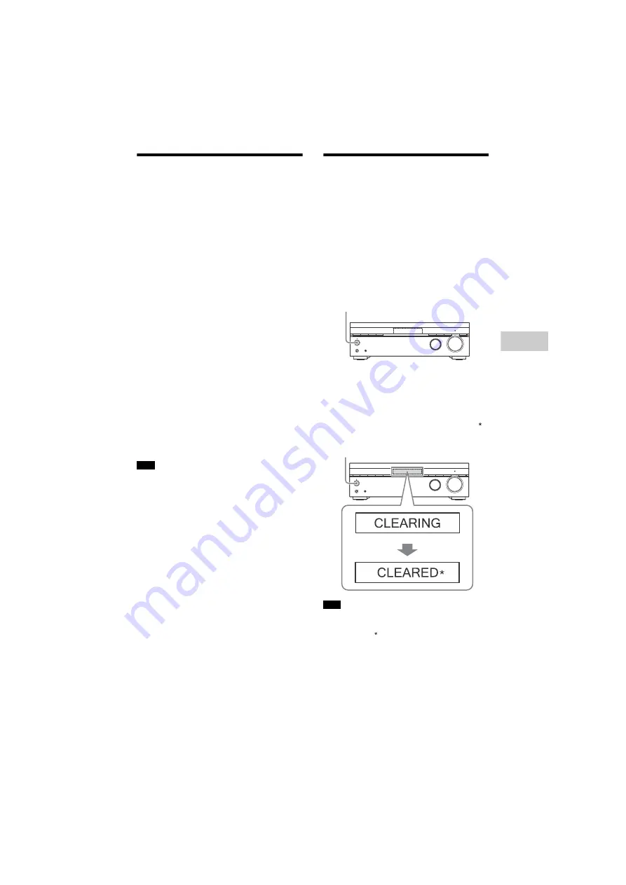 Sony STR-DH190 Operating Instructions Manual Download Page 31