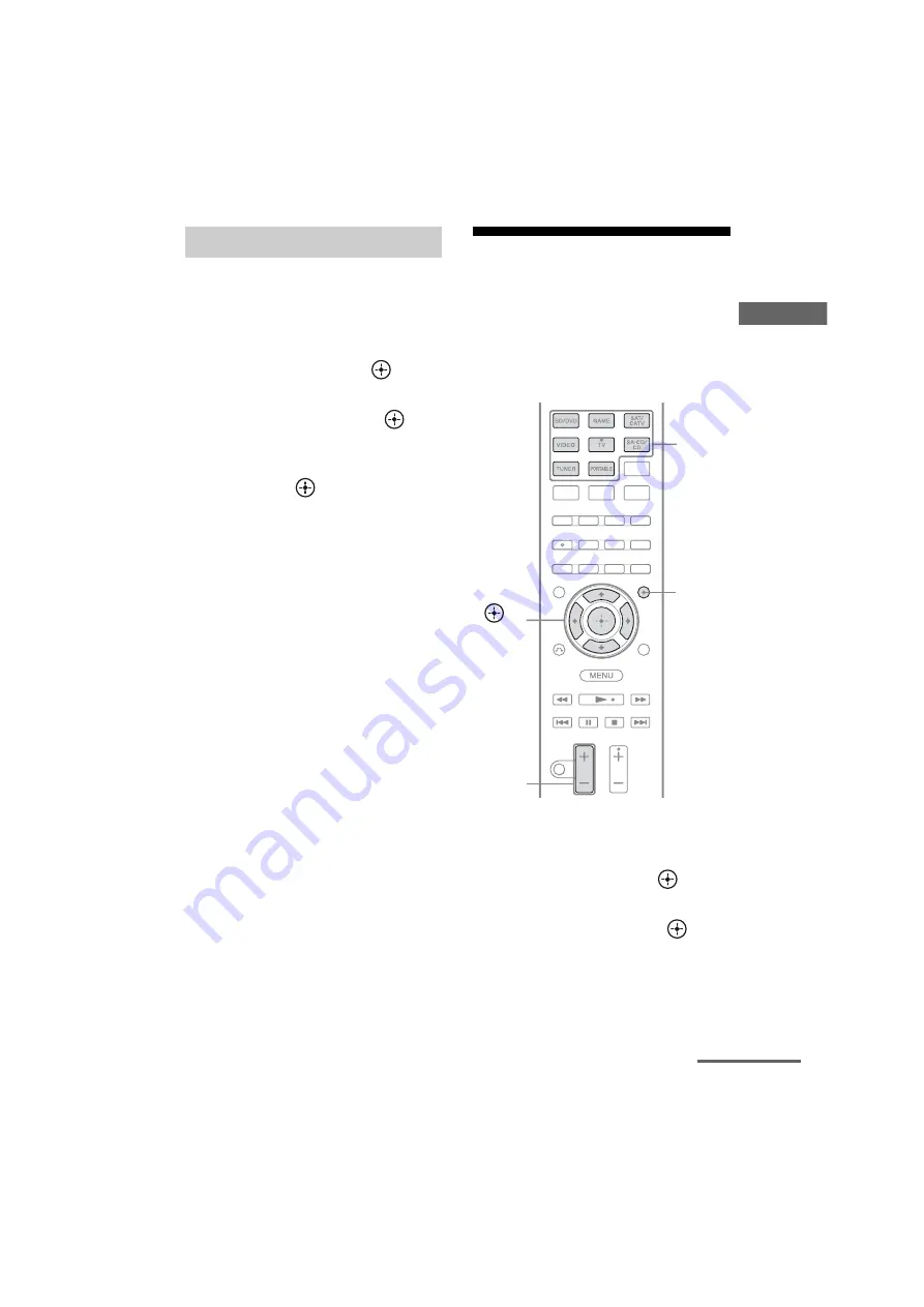 Sony STR-DH520 Operating Instructions Manual Download Page 35