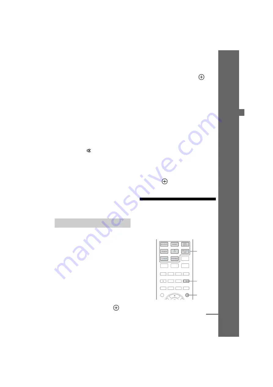 Sony STR-DH520 Operating Instructions Manual Download Page 37