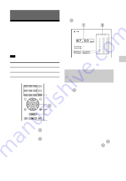 Sony STR-DH540 Operating Instructions Manual Download Page 39