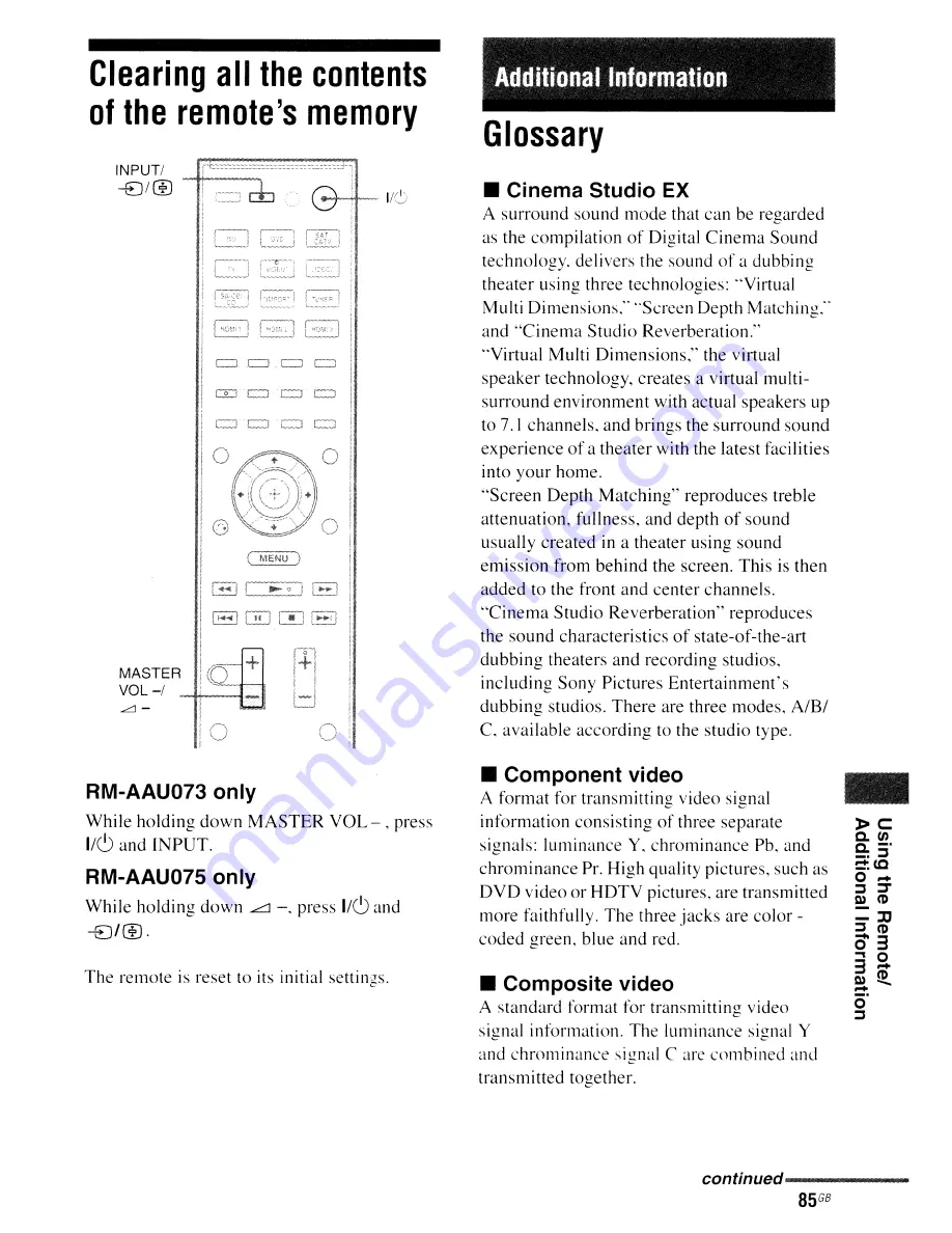 Sony STR-DH710 - 10str Hifi Скачать руководство пользователя страница 85