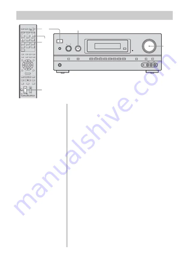 Sony STR-DH800 Operating Instructions Manual Download Page 44