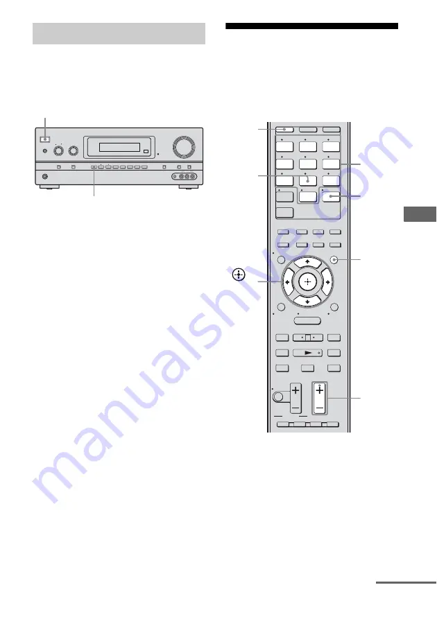 Sony STR-DH800 Operating Instructions Manual Download Page 69