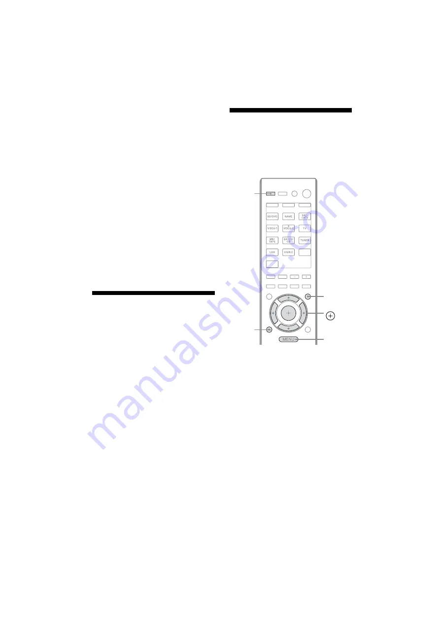 Sony STR-DH820 Скачать руководство пользователя страница 74