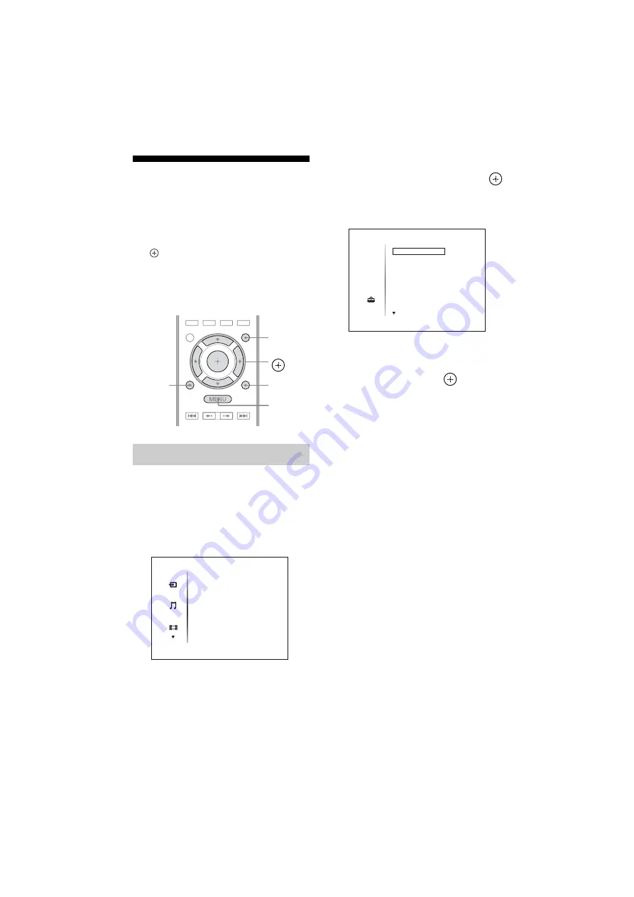 Sony STR-DN1010 - Multi Channel Av Receiver Operating Instructions Manual Download Page 44