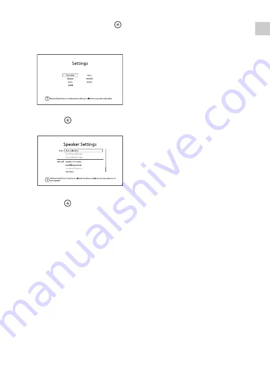 Sony STR-DN1040  Guide Operating Instructions Manual Download Page 91