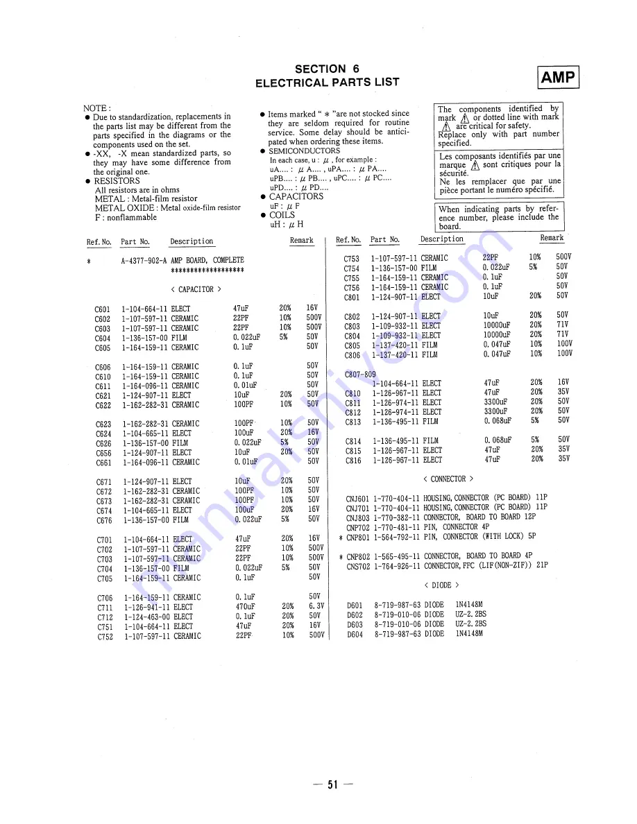 Sony STR-G3 Service Manual Download Page 24