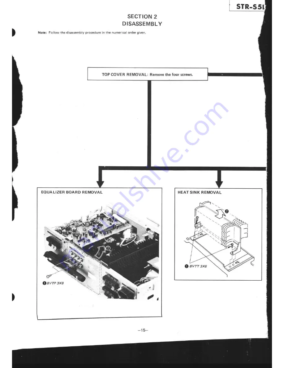 Sony STR-S5L Service Manual Download Page 15