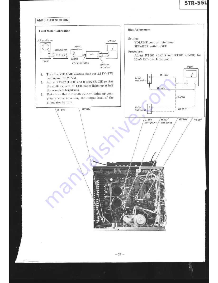 Sony STR-S5L Service Manual Download Page 25