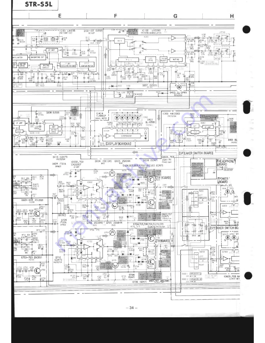 Sony STR-S5L Service Manual Download Page 34