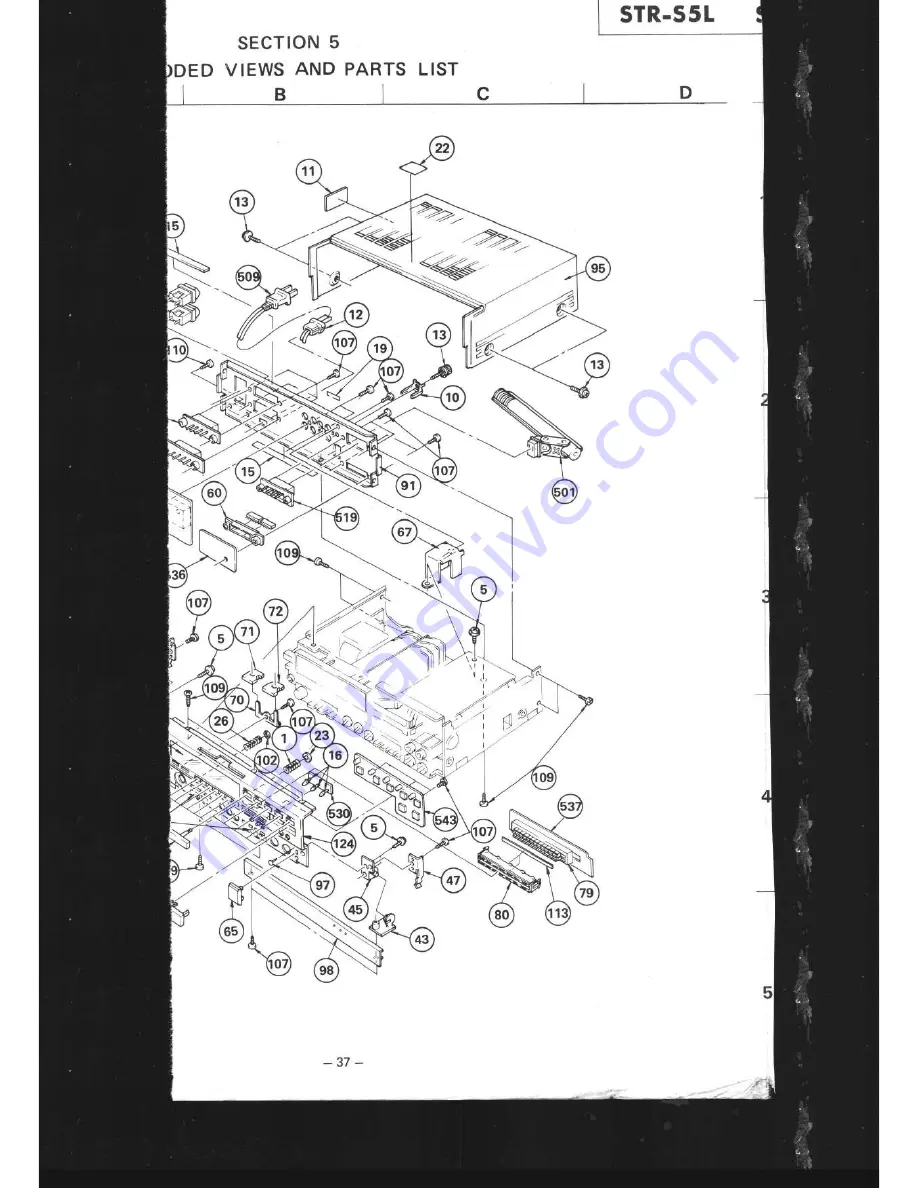 Sony STR-S5L Service Manual Download Page 39