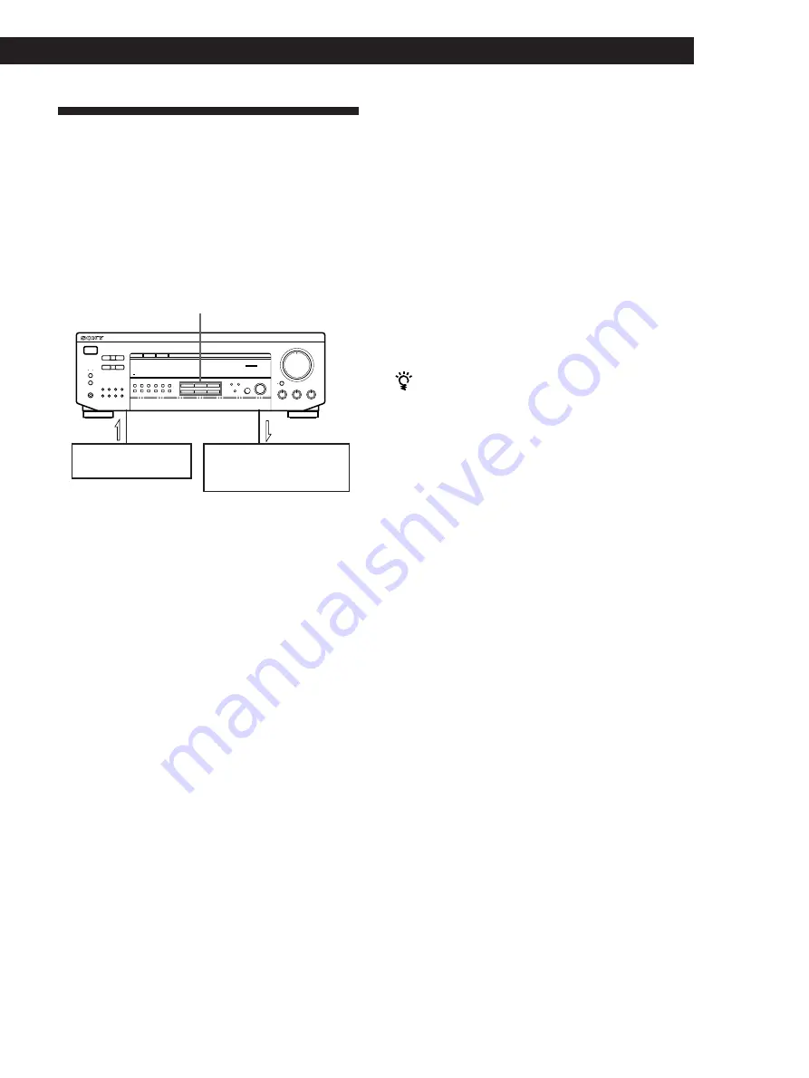 Sony STR-SE381 Скачать руководство пользователя страница 13