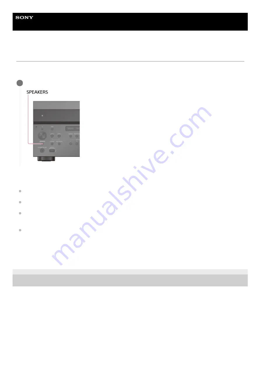 Sony STR-ZA1100ES Help Manual Download Page 107