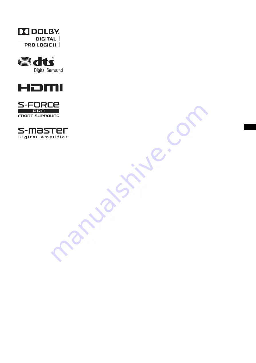 Sony SU-B401S Manual Download Page 5