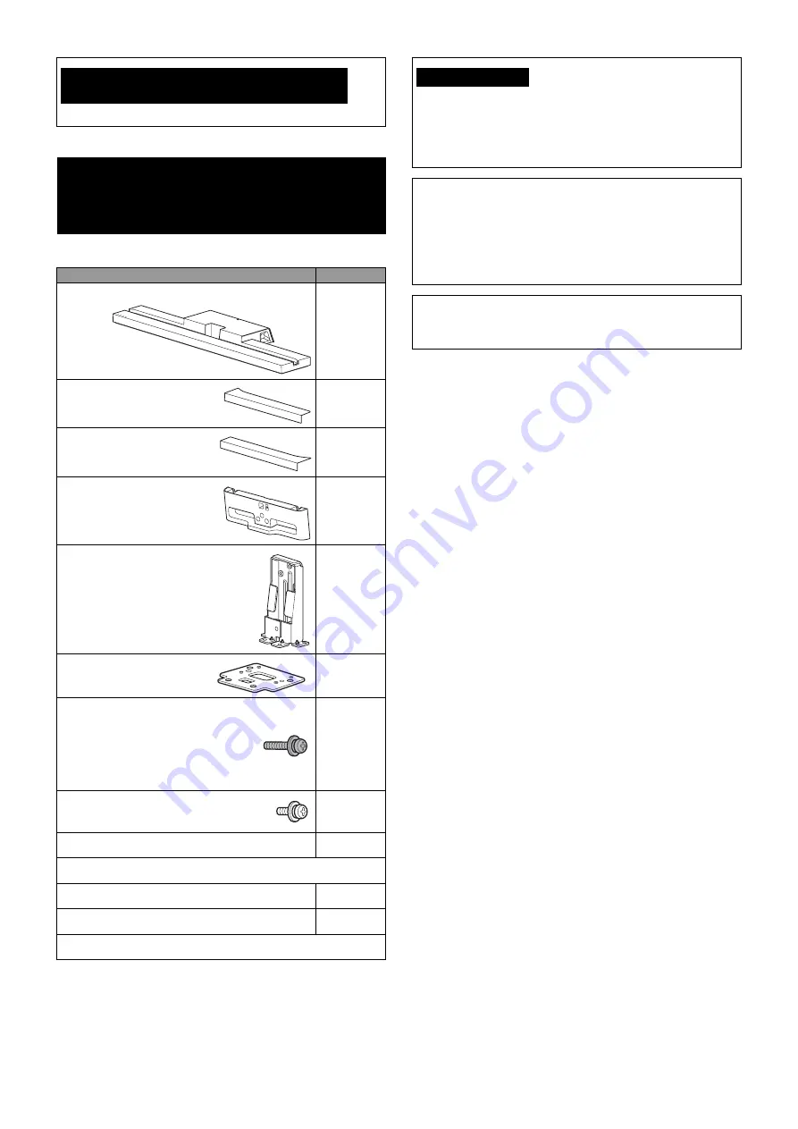 Sony SU-B401S Manual Download Page 18