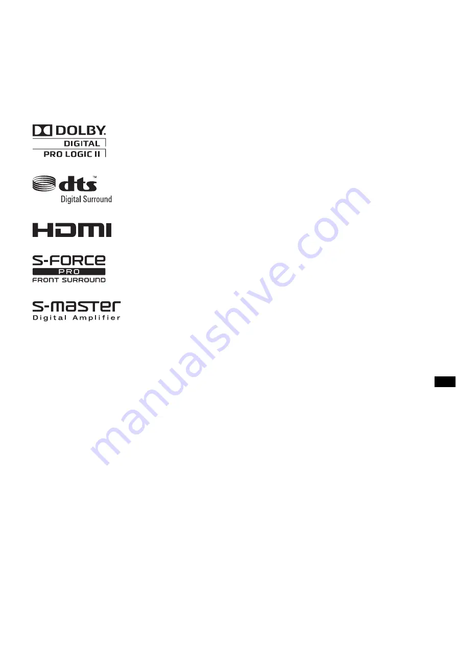 Sony SU-B401S Manual Download Page 101