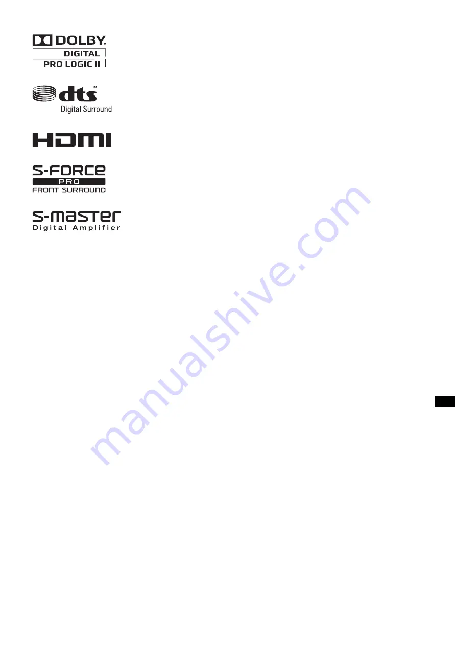 Sony SU-B401S Manual Download Page 113