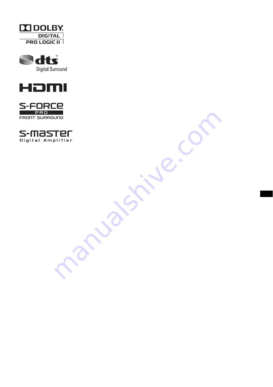 Sony SU-B401S Manual Download Page 187