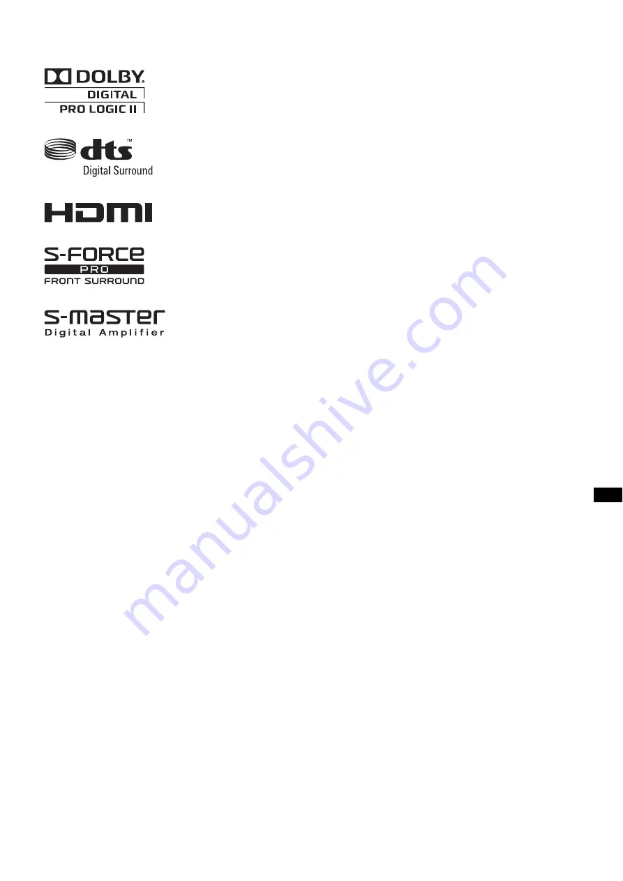 Sony SU-B401S Manual Download Page 211