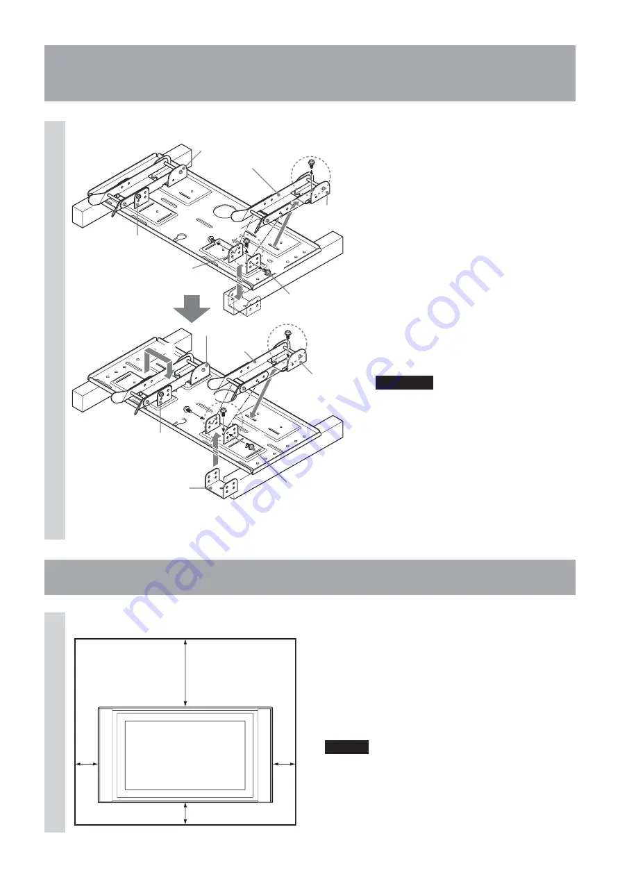 Sony SU-LW1 Instructions (SU-LW1 Wall-Mount Bracket) Скачать руководство пользователя страница 28