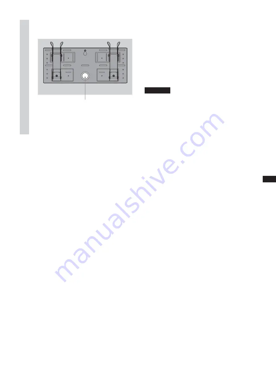 Sony SU-LW1 Instructions (SU-LW1 Wall-Mount Bracket) Instructions Manual Download Page 37