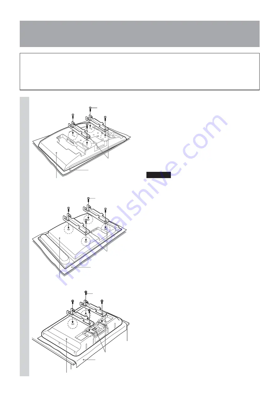 Sony SU-LW1 Instructions (SU-LW1 Wall-Mount Bracket) Instructions Manual Download Page 56