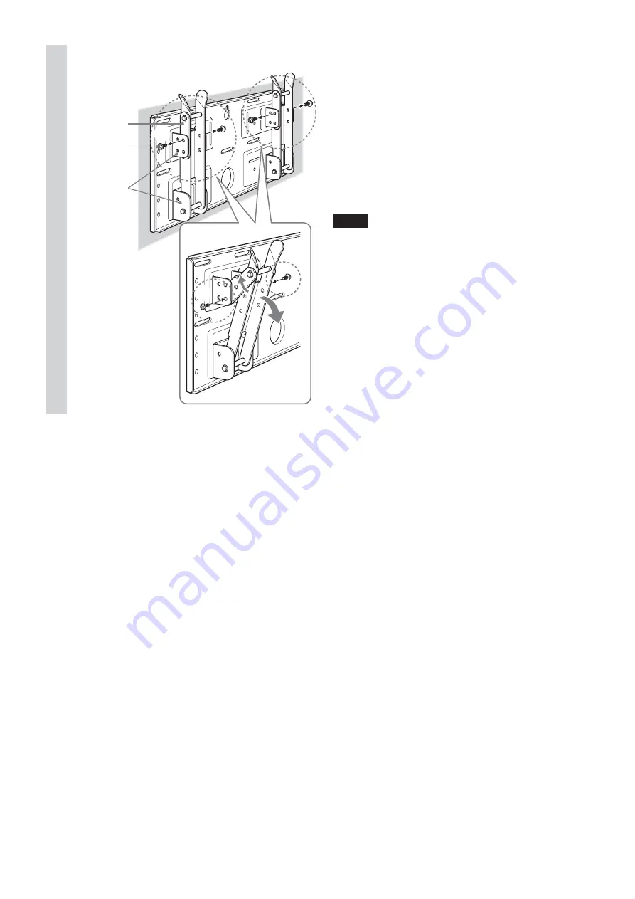 Sony SU-LW1 Instructions (SU-LW1 Wall-Mount Bracket) Instructions Manual Download Page 72